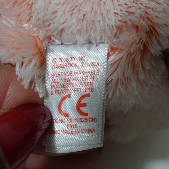 Ty Beanie Boos Wilma Platypus Plush Toy Glitter Eyes Stuffed Animal Hang Tags - Picture 8 of 8